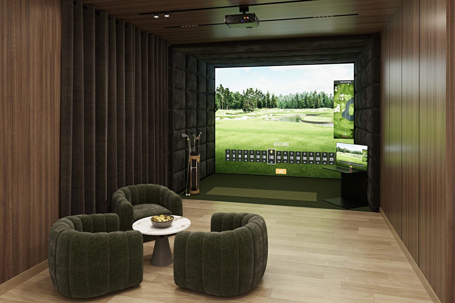 Sala de Golf virtual